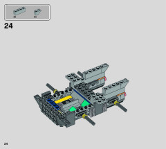 LEGO 75940 instructions page 24 – build guide