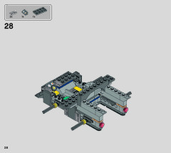 LEGO 75940 instructions page 28 – build guide