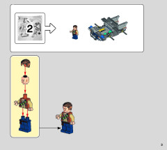 LEGO 75940 instructions page 3 – build guide