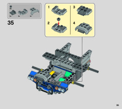 LEGO 75940 instructions page 35 – build guide