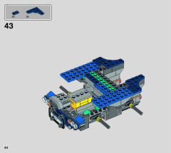 LEGO 75940 instructions page 44 – build guide