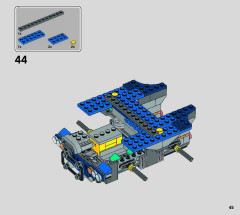 LEGO 75940 instructions page 45 – build guide