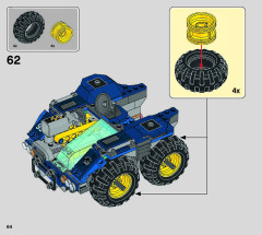 LEGO 75940 instructions page 64 – build guide