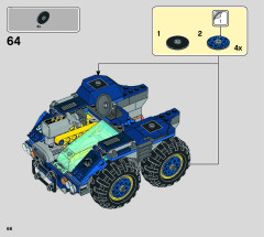 LEGO 75940 instructions page 66 – build guide
