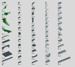 LEGO 75940 instructions page 74 – build guide