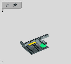 LEGO 75940 instructions page 8 – build guide