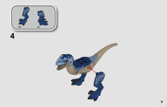 LEGO 75942 instructions page 9 – build guide