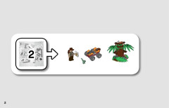 LEGO 75942 instructions page 2 – build guide