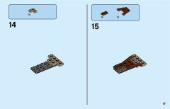 LEGO 75945 instructions page 17 – build guide