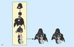 LEGO 75945 instructions page 6 – build guide