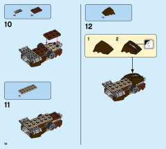 LEGO 75946 instructions page 10 – build guide