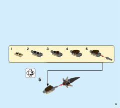 LEGO 75946 instructions page 13 – build guide