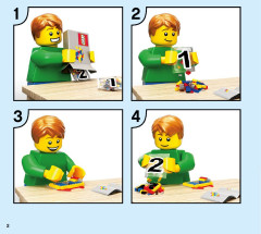LEGO 75946 instructions page 2 – build guide