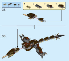 LEGO 75946 instructions page 22 – build guide