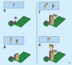 LEGO 75946 instructions page 33 – build guide