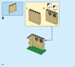 LEGO 75946 instructions page 34 – build guide