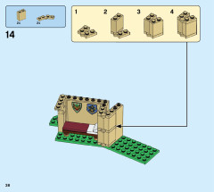 LEGO 75946 instructions page 38 – build guide