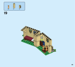 LEGO 75946 instructions page 43 – build guide