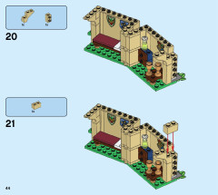 LEGO 75946 instructions page 44 – build guide