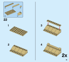 LEGO 75946 instructions page 45 – build guide