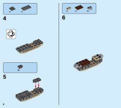 LEGO 75946 instructions page 8 – build guide