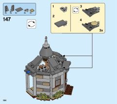 LEGO 75947 instructions page 104 – build guide