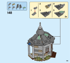 LEGO 75947 instructions page 105 – build guide
