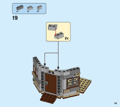LEGO 75947 instructions page 29 – build guide
