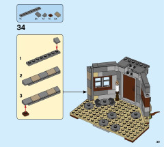 LEGO 75947 instructions page 39 – build guide