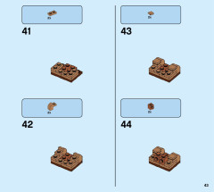 LEGO 75947 instructions page 43 – build guide