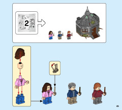 LEGO 75947 instructions page 45 – build guide