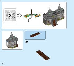 LEGO 75947 instructions page 76 – build guide