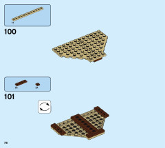 LEGO 75947 instructions page 78 – build guide