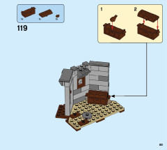 LEGO 75947 instructions page 89 – build guide