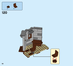 LEGO 75947 instructions page 90 – build guide