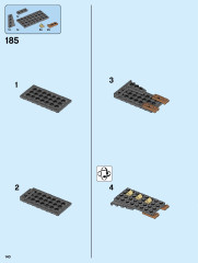 LEGO 75948 instructions page 140 – build guide