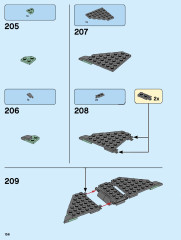 LEGO 75948 instructions page 156 – build guide