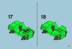 LEGO 7595 instructions page 11 – build guide