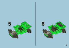 LEGO 7595 instructions page 5 – build guide