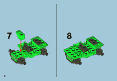 LEGO 7595 instructions page 6 – build guide
