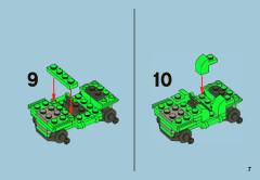 LEGO 7595 instructions page 7 – build guide