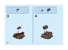 LEGO 75950 instructions page 28 – build guide