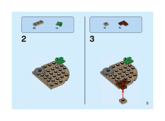 LEGO 75950 instructions page 5 – build guide