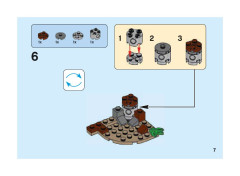 LEGO 75950 instructions page 7 – build guide