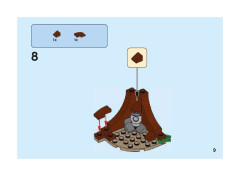 LEGO 75950 instructions page 9 – build guide