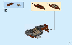 LEGO 75951 instructions page 13 – build guide
