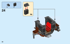 LEGO 75951 instructions page 22 – build guide