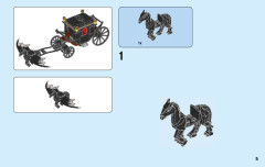 LEGO 75951 instructions page 5 – build guide