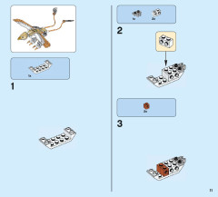 LEGO 75952 instructions page 11 – build guide