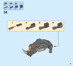 LEGO 75952 instructions page 37 – build guide